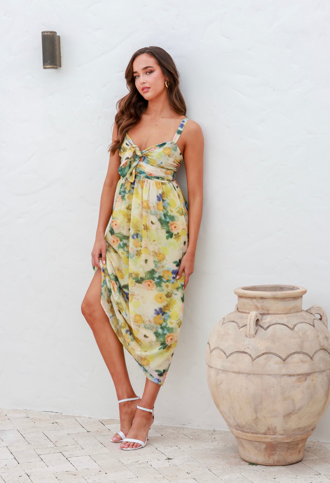 Savannah Tie Dress - Floral