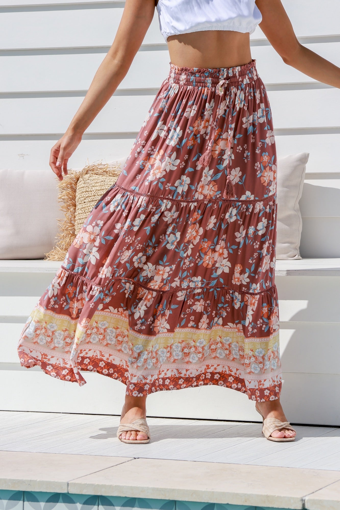 Meilani Floral Skirt