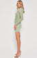 Willow Stretch Bodycon Dress - Sage