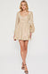 Bailey Feature Dress - Gold