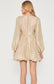 Bailey Feature Dress - Gold